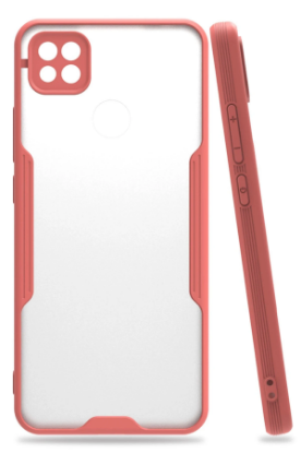 Newface Xiaomi Redmi 9C Kılıf Platin Silikon - Pembe resmi