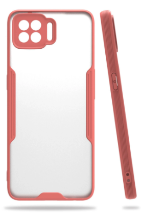 Newface Oppo A73 Kılıf Platin Silikon - Pembe resmi