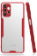 Newface Samsung Galaxy A52 Kılıf Platin Silikon - Kırmızı resmi
