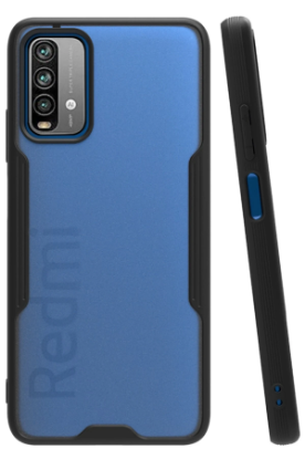 Newface Xiaomi Redmi 9T Kılıf Platin Silikon - Siyah resmi
