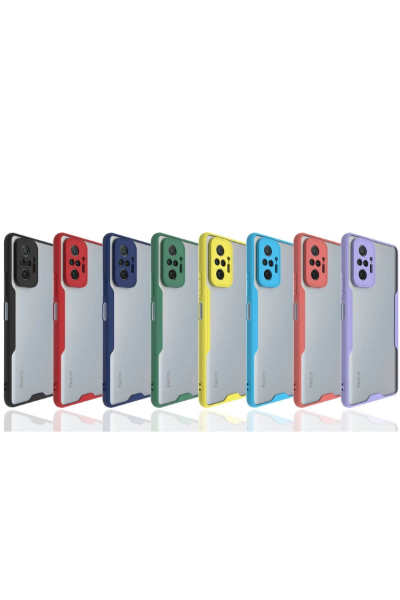 Newface Xiaomi Redmi Note 10 Pro Kılıf Platin Silikon - Yeşil resmi