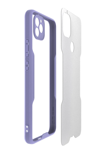Newface General Mobile GM 22 Kılıf Platin Silikon - Lila resmi
