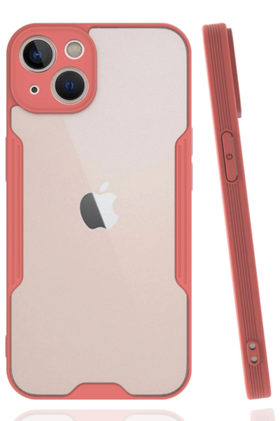 Newface iPhone 14 Plus Kılıf Platin Silikon - Pembe resmi