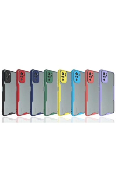 Newface Xiaomi Redmi Note 10 Kılıf Platin Silikon - Pembe resmi