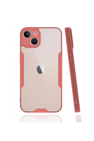 Newface iPhone 13 Kılıf Platin Silikon - Pembe resmi