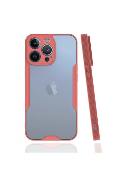 Newface iPhone 13 Pro Kılıf Platin Silikon - Pembe resmi