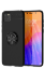 Newface Huawei Y5P Kılıf Range Yüzüklü Silikon - Siyah resmi