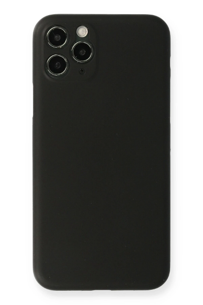 Newface iPhone 11 Pro Max Kılıf PP Ultra İnce Kapak - Siyah resmi
