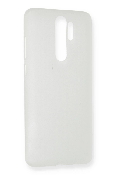 Newface Xiaomi Redmi Note 8 Pro Kılıf PP Ultra İnce Kapak - Beyaz resmi