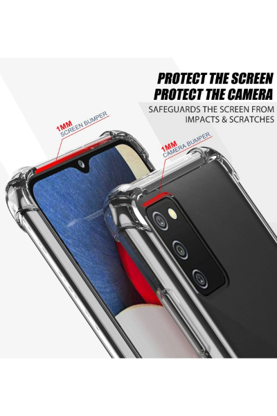 Newface Samsung Galaxy A02S Kılıf Olex Tpu Silikon resmi