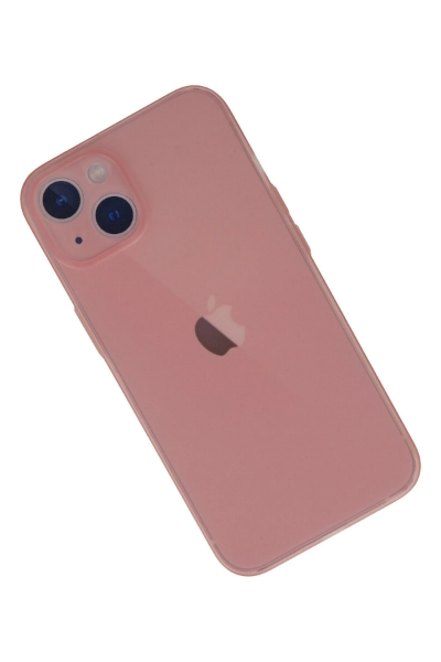Newface iPhone 13 Kılıf PP Ultra İnce Kapak - Pembe resmi