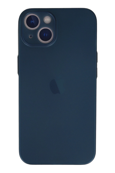 Newface iPhone 13 Mini Kılıf PP Ultra İnce Kapak - Mavi resmi