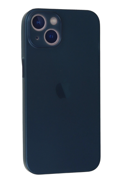 Newface iPhone 13 Mini Kılıf PP Ultra İnce Kapak - Mavi resmi