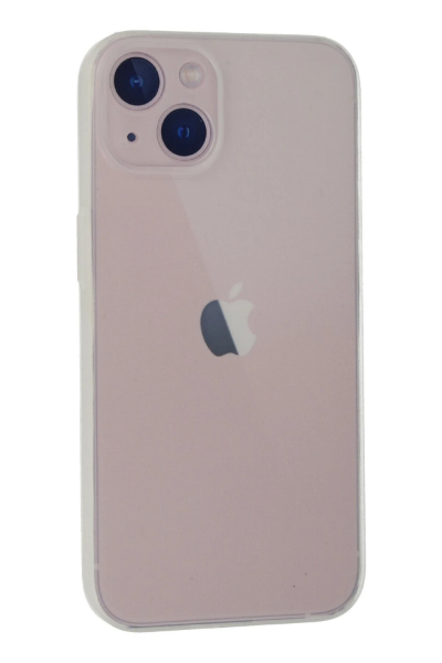 Newface iPhone 13 Mini Kılıf PP Ultra İnce Kapak - Beyaz resmi