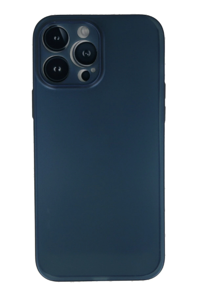 Newface iPhone 13 Pro Max Kılıf PP Ultra İnce Kapak - Mavi resmi