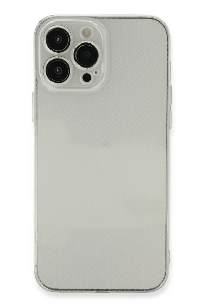 Newface iPhone 13 Pro Max Kılıf Fly Lens Silikon - Şeffaf resmi