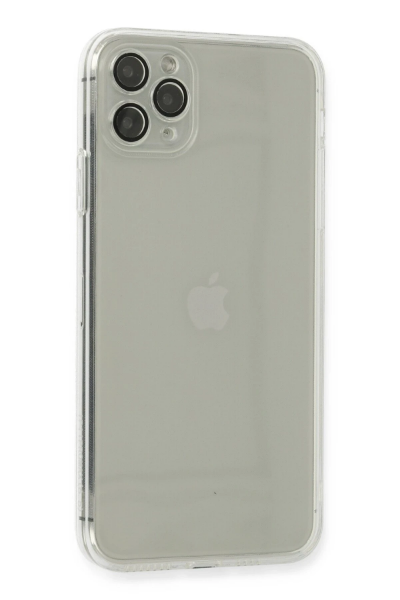 Newface iPhone 11 Pro Max Kılıf Fly Lens Silikon - Şeffaf resmi