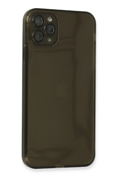 Newface iPhone 11 Pro Kılıf Fly Lens Silikon - Siyah resmi
