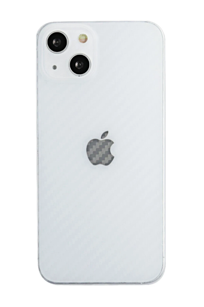 Newface iPhone 13 Kılıf Karbon PP Silikon - Şeffaf resmi