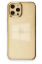 Newface iPhone 12 Pro Max Kılıf Element Silikon - Gold resmi