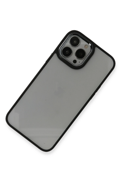 Newface iPhone 13 Pro Kılıf Dora Kapak - Siyah resmi