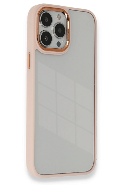 Newface iPhone 13 Pro Kılıf Dora Kapak - Pudra resmi