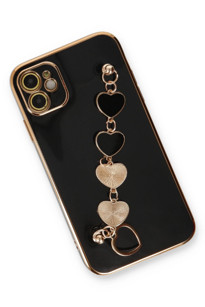 Newface iPhone 11 Kılıf Esila Silikon - Siyah resmi