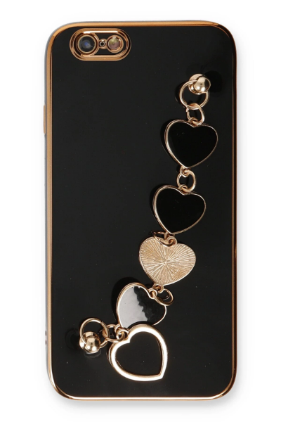 Newface iPhone 6 Kılıf Esila Silikon - Siyah resmi