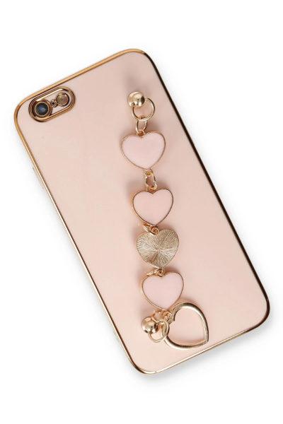 Newface iPhone 6 Kılıf Esila Silikon - Pudra resmi