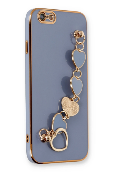 Newface iPhone 6 Kılıf Esila Silikon - Gri resmi