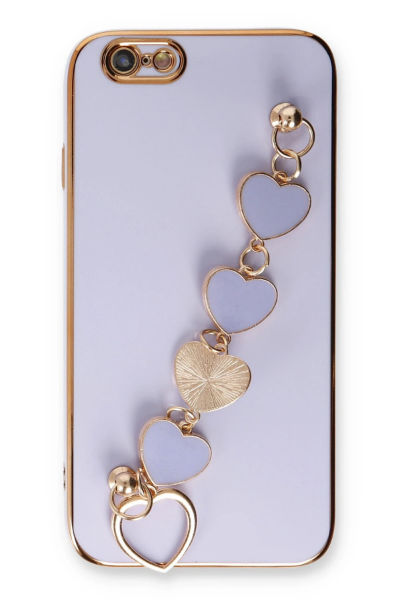 Newface iPhone 6 Kılıf Esila Silikon - Lila resmi