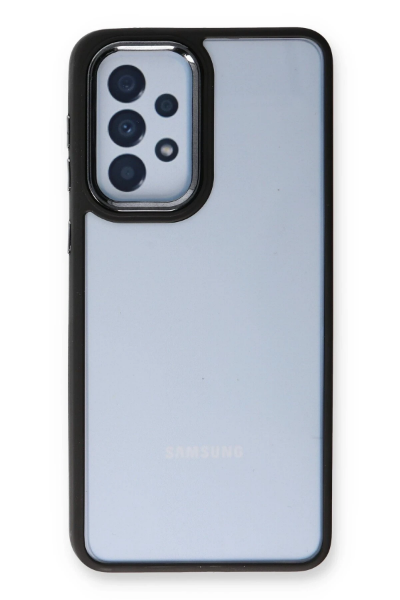 Newface Samsung Galaxy A23 4G Kılıf Dora Kapak - Siyah resmi