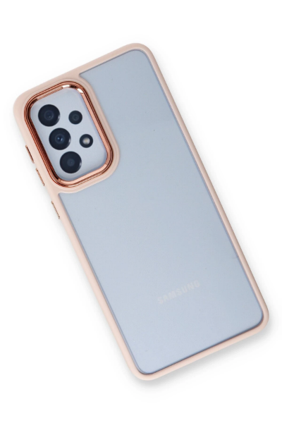 Newface Samsung Galaxy A23 4G Kılıf Dora Kapak - Pudra resmi