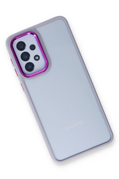 Newface Samsung Galaxy A23 4G Kılıf Dora Kapak - Lila resmi