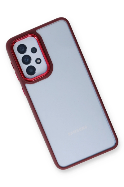 Newface Samsung Galaxy A23 4G Kılıf Dora Kapak - Kırmızı resmi