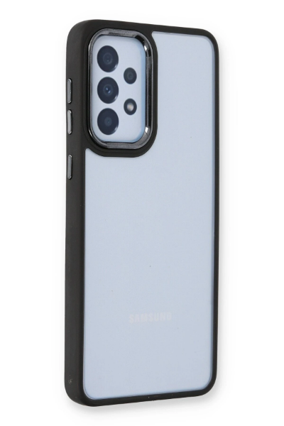Newface Samsung Galaxy A53 5G Kılıf Dora Kapak - Siyah resmi