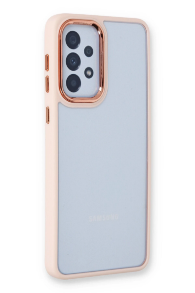 Newface Samsung Galaxy A53 5G Kılıf Dora Kapak - Pudra resmi