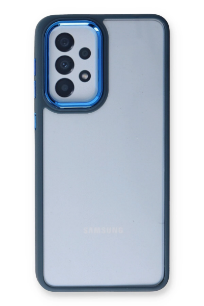 Newface Samsung Galaxy A73 5G Kılıf Dora Kapak - Mavi resmi
