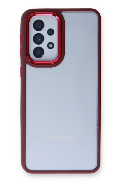 Newface Samsung Galaxy A73 5G Kılıf Dora Kapak - Kırmızı resmi