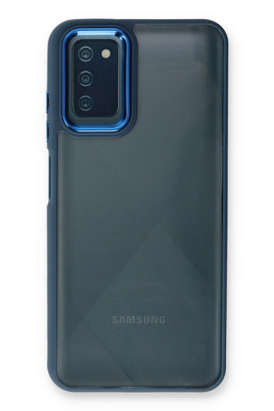 Newface Samsung Galaxy A03S Kılıf Dora Kapak - Mavi resmi