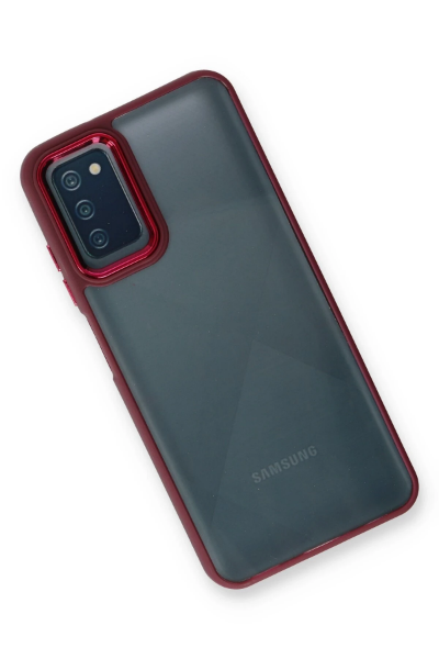 Newface Samsung Galaxy A03S Kılıf Dora Kapak - Kırmızı resmi