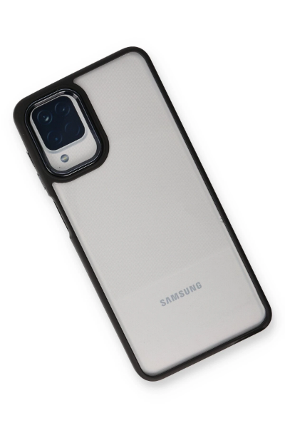 Newface Samsung Galaxy A22 Kılıf Dora Kapak - Siyah resmi
