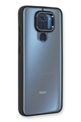 Newface Xiaomi Redmi Note 9 Kılıf Dora Kapak - Siyah resmi