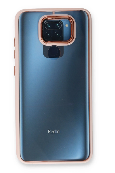 Newface Xiaomi Redmi Note 9 Kılıf Dora Kapak - Pudra resmi