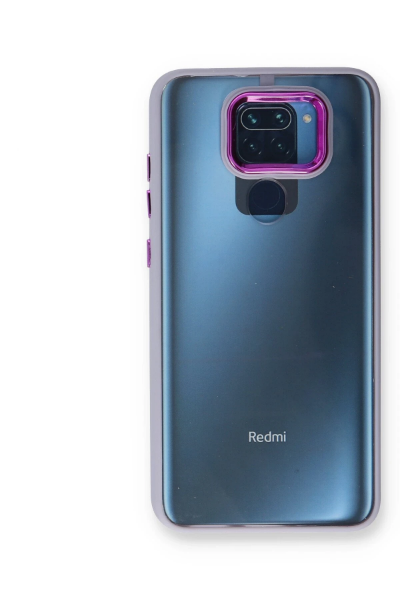Newface Xiaomi Redmi Note 9 Kılıf Dora Kapak - Lila resmi