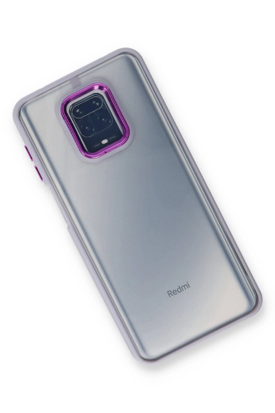 Newface Xiaomi Redmi Note 9 Pro Kılıf Dora Kapak - Lila resmi
