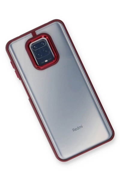 Newface Xiaomi Redmi Note 9 Pro Kılıf Dora Kapak - Kırmızı resmi