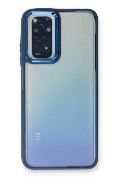 Newface Xiaomi Redmi Note 11 Pro Kılıf Dora Kapak - Mavi resmi