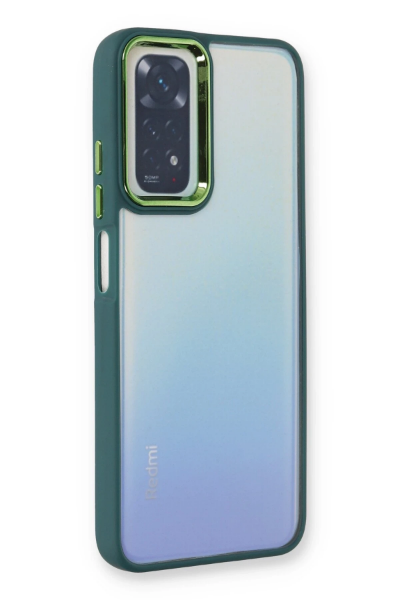Newface Xiaomi Redmi Note 11 Pro Kılıf Dora Kapak - Haki Yeşil resmi
