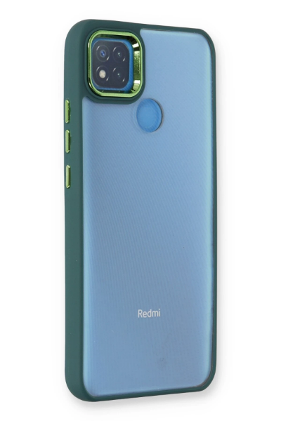 Newface Xiaomi Redmi 9C Kılıf Dora Kapak - Haki Yeşil resmi